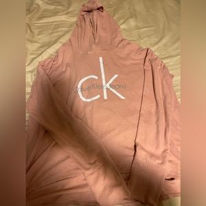 Calvin Klein crop pull over